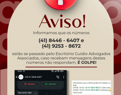 🚨 COMUNICADO IMPORTANTE AOS NOSSOS CLIENTES E PARCEIROS